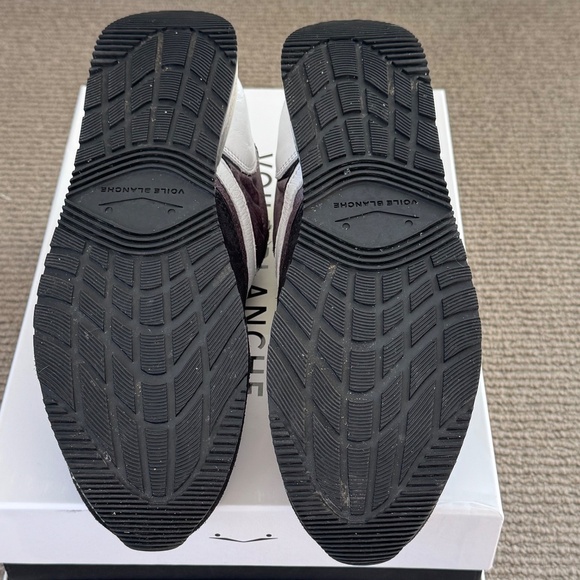 NIB Viole Blanche Juleitte Velour/Sky sneaker 37, Nero-Bianco - Picture 4 of 6